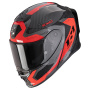 Casque Full Face Scorpion Exo R1 Evo Carbon Air Propel Black Red