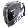 Casque Full Face Scorpion Exo R1 Evo Carbon Air Rally Black White
