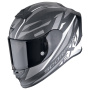 Casque Full Face Scorpion Exo R1 Evo Carbon Air Runner Matt Black White