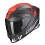 Casque Full Face Scorpion Exo R1 Evo Carbon Air Supra Matt Black Silver White