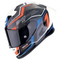 Casque Full Face Scorpion Exo R1 Evo II Air Coup Black Red Blue