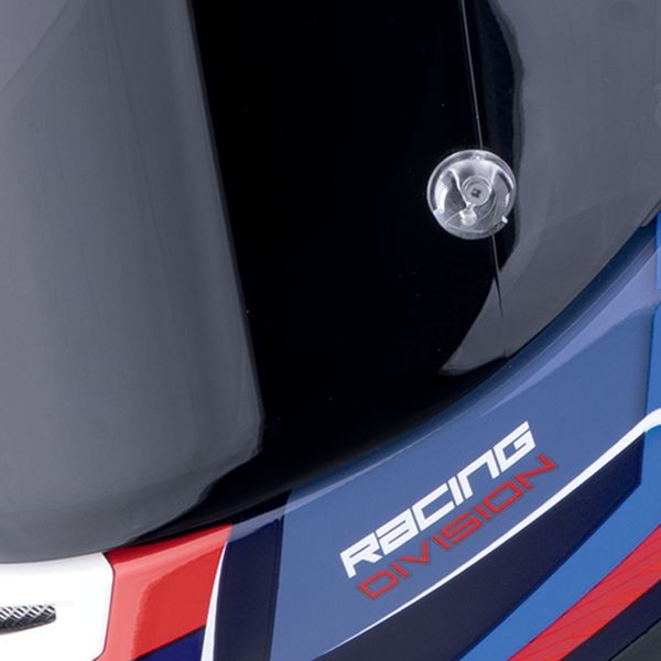 Scorpion Exo R1 Evo II Air Coup Black Red Yellow + Kit bluetooth Exo-Com Link-1