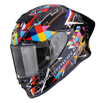 Full Face Scorpion Exo R1 Evo II Air Pouls Black Multi