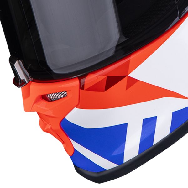 Scorpion EXO R1 Evo II Air Valere White Red Blue