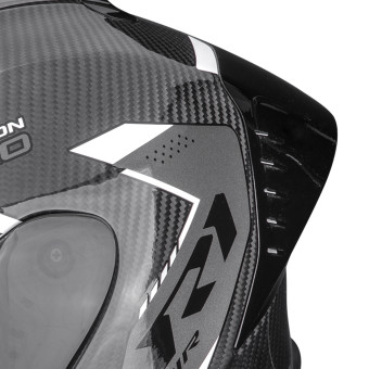 Scorpion Exo R1 Evo II Carbon Air Propel Black White