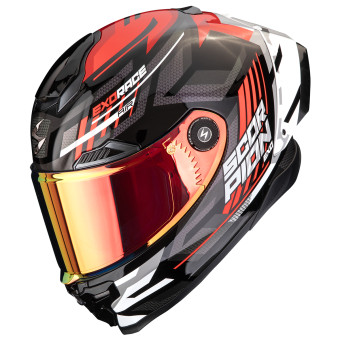 Full Face Scorpion Exo Race Air Kobba Black Red