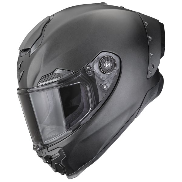 Full Face Scorpion Exo Race Air Pearl Matt Black