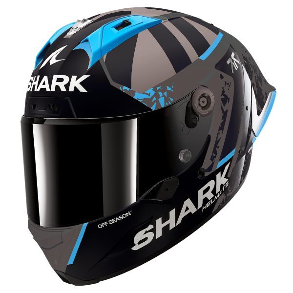 Full Face Shark Aeron GP FIM 2 Racing Replica Raul Fernandez Winter Test Mat ABS