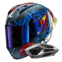 Casque Full Face Shark Aeron GP FIM 2 Racing Speed-Vib DBR + Kit Bluetooth Sena for Shark Mesh