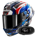 Pack Aeron GP FIM Racing Zarco Signature WKB + Kit bluetooth 5R Lite Solo