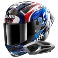 Pack Aeron GP FIM Racing Zarco Signature WKB + Kit Bluetooth Sena for Shark M