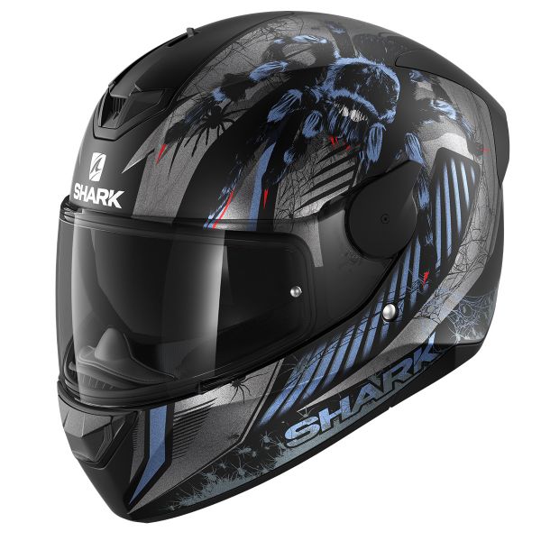 Full Face Shark D-Skwal 2 Atraxx Mat KAB