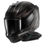 Casque Full Face Shark D-Skwal 3 Blast-R Mat KAA + Kit Bluetooth Sena for Shark Solo