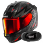Casque Full Face Shark D-Skwal 3 Blast-R Mat KAR + Kit Bluetooth 5R Lite