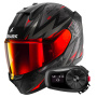 Casque Full Face Shark D-Skwal 3 Blast-R Mat KAR + Kit Bluetooth 5S Solo