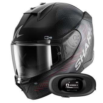 Full Face Shark D-Skwal 3 SP Lyne KAR + Kit Bluetooth 5R Lite