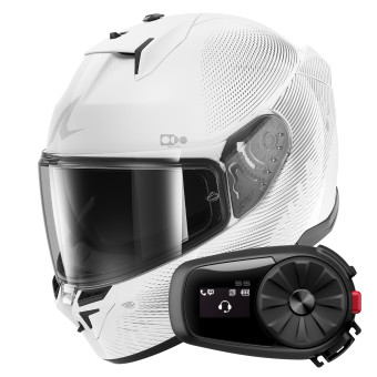 Full Face Shark D-Skwal 3 SP Lyne WSS + Kit Bluetooth 5S Solo