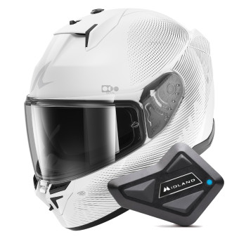 Full Face Shark D-Skwal 3 SP Lyne WSS + Kit Bluetooth BT Mini