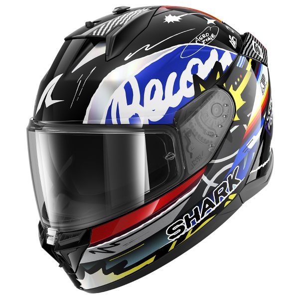 Full Face Shark D-Skwal 3 Streetrush KBU Full Face Shark D-Skwal 3 Streetrush KBU