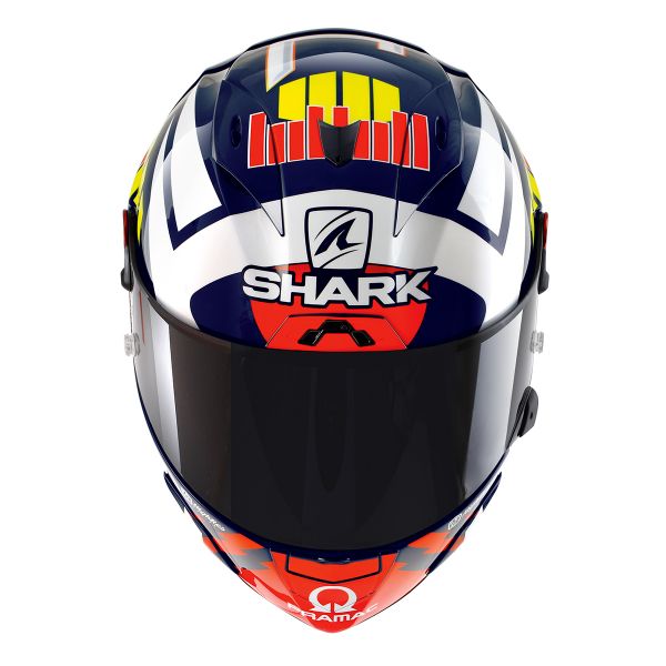 Helmet Shark Race R Pro GP Replica Zarco Signature BWR ready to ship iCasque
