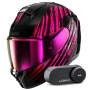 Casque Full Face Shark Ridill 2 Assya KVV + Kit Bluetooth Lokui K30