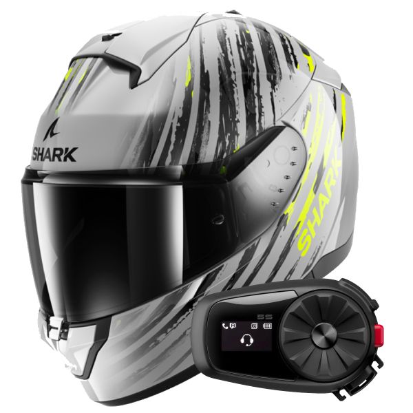 Full Face Shark Ridill 2 Assya SAY + Kit Bluetooth 5S