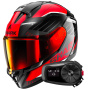 Casque Full Face Shark Ridill 2 Bersek KRA + Kit Bluetooth 5S