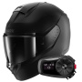 Casque Full Face Shark Ridill 2 Blank Mat KMA + Kit Bluetooth 5S