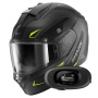 Casque Full Face Shark Ridill 2 Mekarium Mat AAY + Kit bluetooth 5R Lite Solo