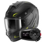 Casque Full Face Shark Ridill 2 Mekarium Mat AAY + Kit Bluetooth 5S Solo