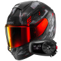 Casque Full Face Shark Ridill 2 Molokai Mat KAR + Kit Bluetooth 5S Solo