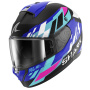 Casque Full Face Shark Ridill 2 Raceblock Mat KVB