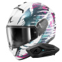 Casque Full Face Shark Ridill 2 Reptaia WVX + Kit Bluetooth Sena for Shark Solo
