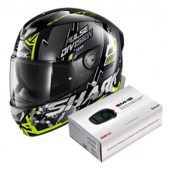 Full Face Shark Skwal 2.2 Noxxys KYS + Kit Bluetooth Sena SMH5