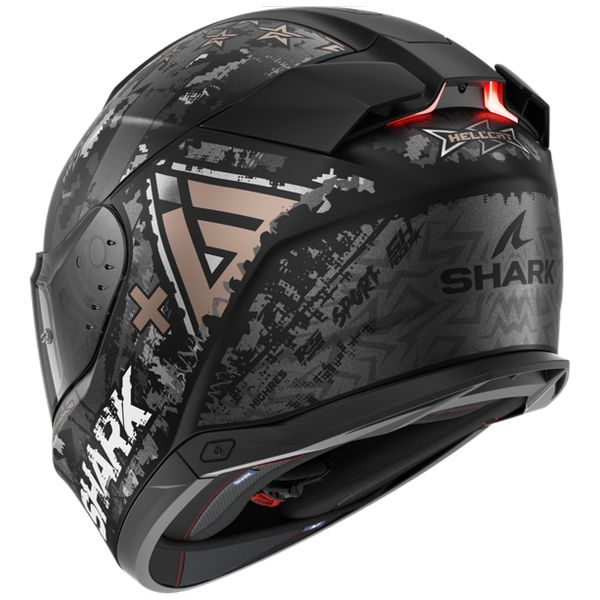 Shark Skwal i3 Hellcat Mat KUA + Kit Bluetooth Lokui K30