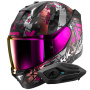Casque Full Face Shark Skwal i3 Hellcat Mat KUV + Kit Bluetooth Sena for Shark Solo