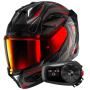 Casque Full Face Shark Skwal i3 Linik KAR + Kit Bluetooth 5S