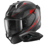 Casque Full Face Shark Skwal i3 Mekarium Mat KAR + Kit Bluetooth Sena for Shark Solo
