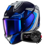 Casque Full Face Shark Skwal i3 Rhad BUS + Kit Bluetooth 5S