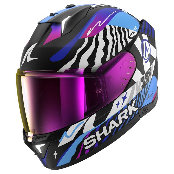 Full Face Shark Skwal i3 Speed-Fancy KWB Full Face Shark Skwal i3 Speed-Fancy KWB