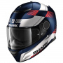 Casque Full Face Shark Spartan 1.2 Strad Mat BWR