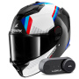Casque Full Face Shark Spartan GT Pro Dokhta Carbon DWB + Kit Bluetooth Lokui K30