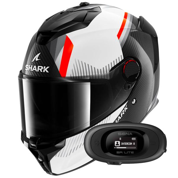 Full Face Shark Spartan GT Pro Dokhta Carbon DWO + Kit bluetooth 5R Lite Solo