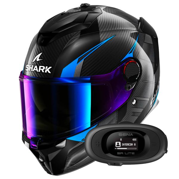 Full Face Shark Spartan GT Pro Kultram Carbon DKB + Kit bluetooth 5R Lite Solo