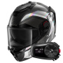 Casque Full Face Shark Spartan GT Pro Ritmo Carbon DAI + Kit Bluetooth 5S Solo