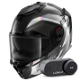 Casque Full Face Shark Spartan GT Pro Ritmo Carbon DAI + Kit Bluetooth Lokui K30