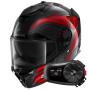 Casque Full Face Shark Spartan GT Pro Ritmo Carbon DRU + Kit Bluetooth 5S Solo