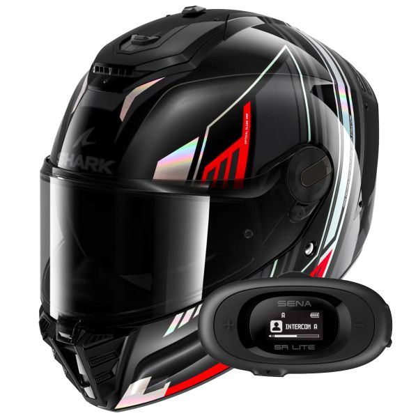 Full Face Shark Spartan RS Byrhon KIR + Kit bluetooth 5R Lite Solo