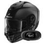 Casque Full Face Shark Spartan Rs Carbon Skin Visor In The Box Carbon Mat DMA+ Kit bluetooth 5R