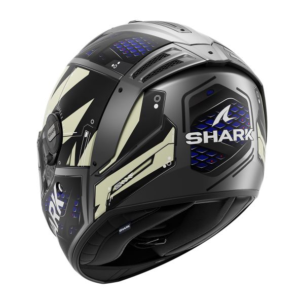 Shark Spartan RS Styngrey Mat AAB + Kit Bluetooth Lokui K30